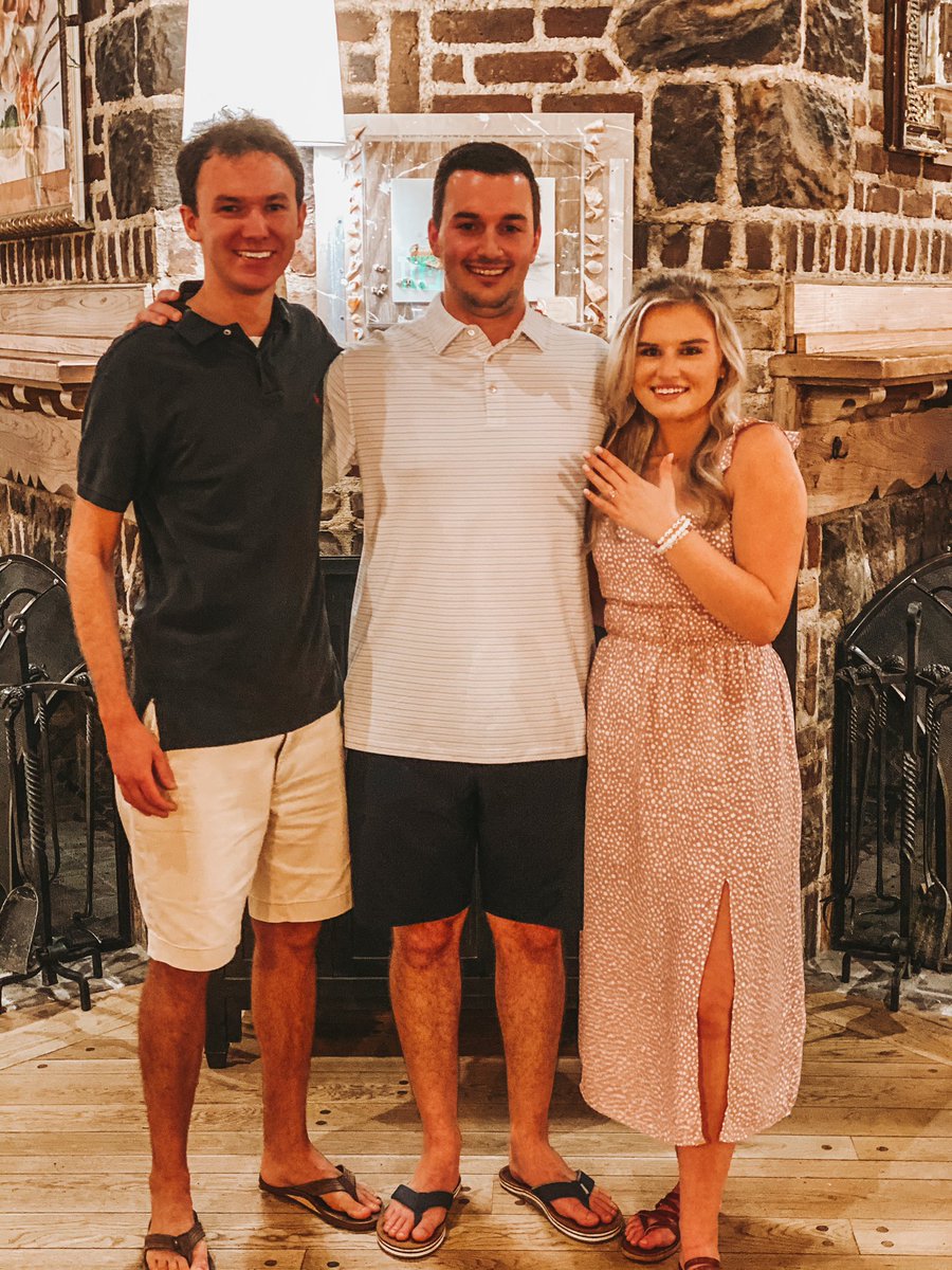 rzweather's tweet photo. Congratulations to two friends I love very much on their engagement this weekend!

Thankful for our friendship, the times we’ve had, and for the times we will have. @therealWILRIGGS @kaitbedgood https://t.co/apTqRMmEKO