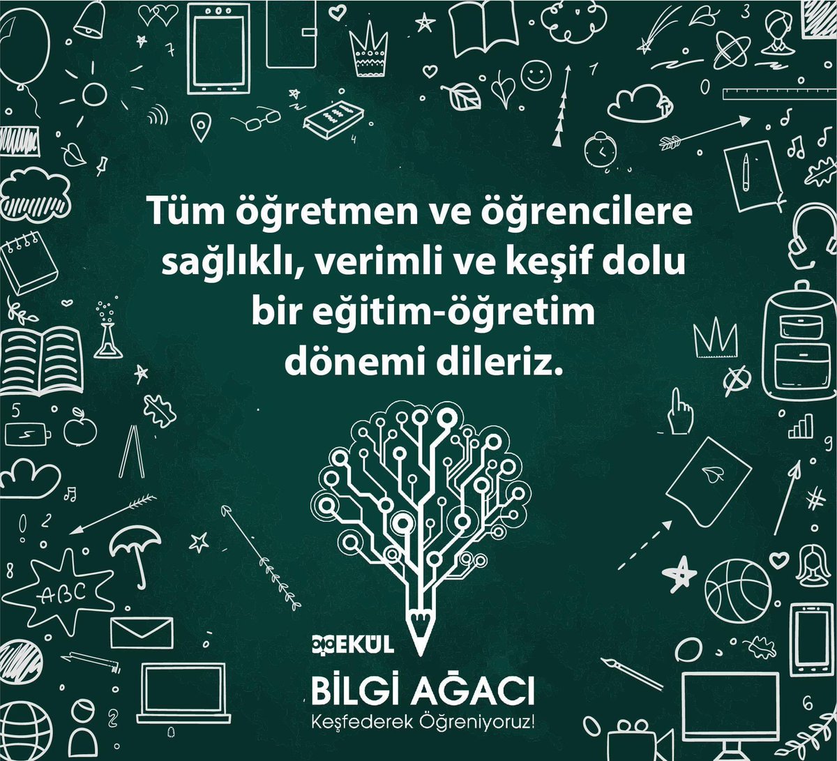 cekulegitim's tweet photo. Tüm öğretmen ve öğrencilere sağlıklı, verimli ve keşif dolu bir eğitim-öğretim dönemi dileriz.
Çok yakında başlayacak çevrimiçi atölyelerimizi incelemek için: https://t.co/U8VCCrMBAk
#ÇEKÜLBilgiAğacı #Eğitim #Öğretim #CEKUL #DoğaveKültürleVarız #ÇevrimiçiEğitim https://t.co/FXQRW98QLT