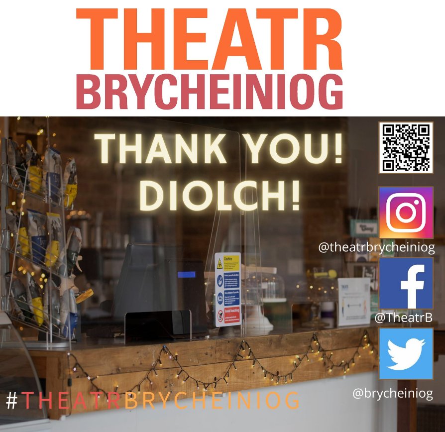 We are so pleased to be partly open again! Bank Holiday Monday our cafe and toilets are open 11.30am-3.30pm for take away hot &amp; cold drinks &amp; yummy cakes! We also have some seating available inside our cafe as well as outside. #TheatrBrycheiniog #TrackAndTrace #Brecon #CanalLife