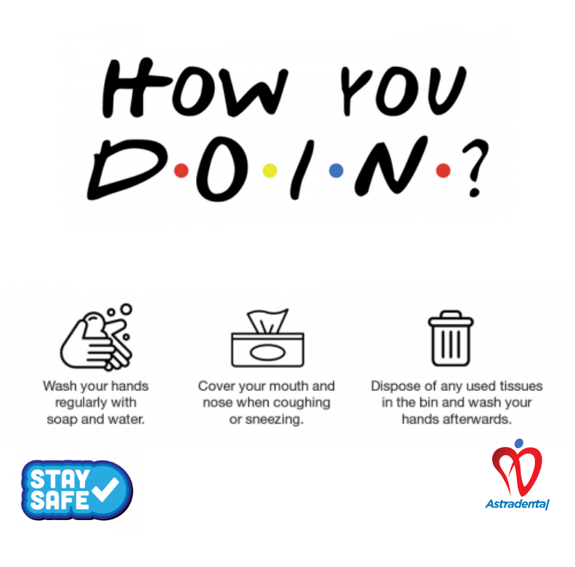 Happy new week.. 
Remember to smile all day. Everyone can be happy on a Friday, It takes guts to be happy on a Monday.😀
#keepsafedistance
#astradentalcares #StaySafe