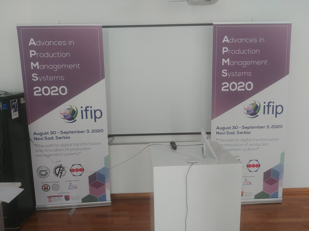 davidromero_mex's tweet photo. #APMS2020 The Path to #DigitalTransformation & #Innovation of Production Mgmt. Systems #OnlineConference The APMS Twitter Crew @Stahre @ChristophRoser @davidromero_mex @d_kiritsis @PaoloGaiardelli @ThorstenWuest @tnetland @DarylJohnPowell @MelDespeisse @JannickeBaa @Dr_Berglund_ https://t.co/IH1PLNVQzC
