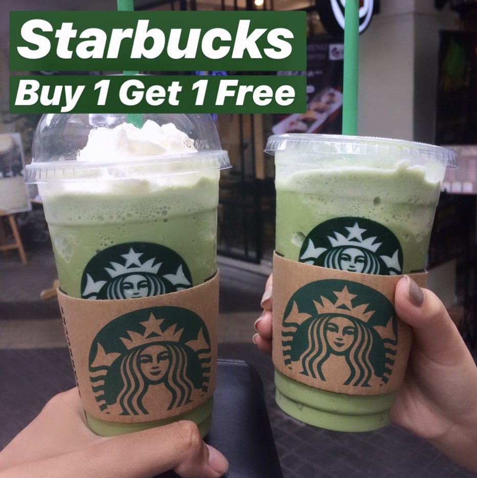 Herepaolicious's tweet photo. #เฮียบอกโปร วันนี้สมาชิกสตาบัค ซื้อ 1 แถม 1 น้าทุกคนนนนนน
#อร่อยไปกับเฮีย https://t.co/z9HuhuNY3O