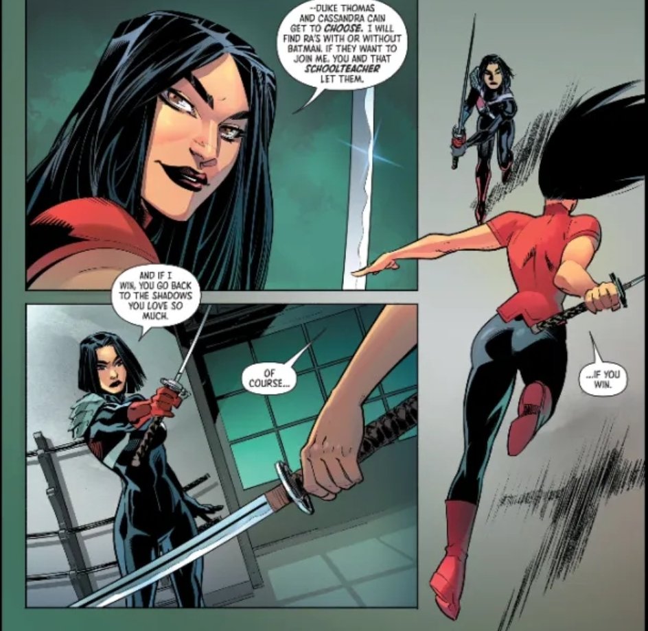 9. Lady Shiva AND Katana