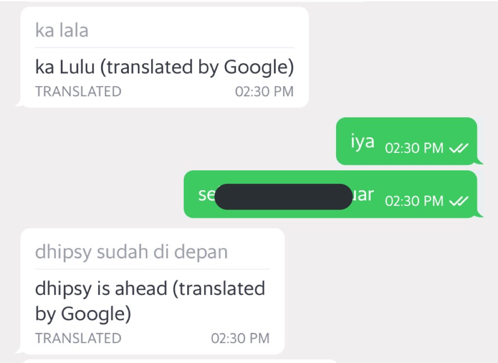 dipsy sudah di depan