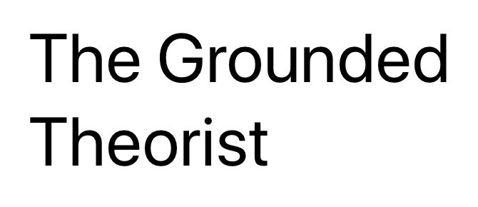 Grounded Theorist tweet media