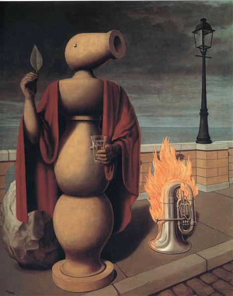 In fact, Magritte was kind of obsessed with Bellsprouts although he seemed to believe it's a fire type instead of grass