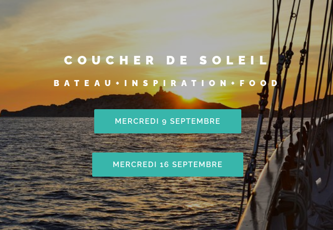 Vaïba x Septembre en Mer : 2 soirées bateau. Admirez le coucher de soleil depuis le Frioul. Rencontrez 1 personnalité engagée pour les océans. Dîner à bord. 
Et 1 bonne action pour la planète !
Places limitées vaiba.fr

#SEM2020 #marseille #vaiba #sortiebateau