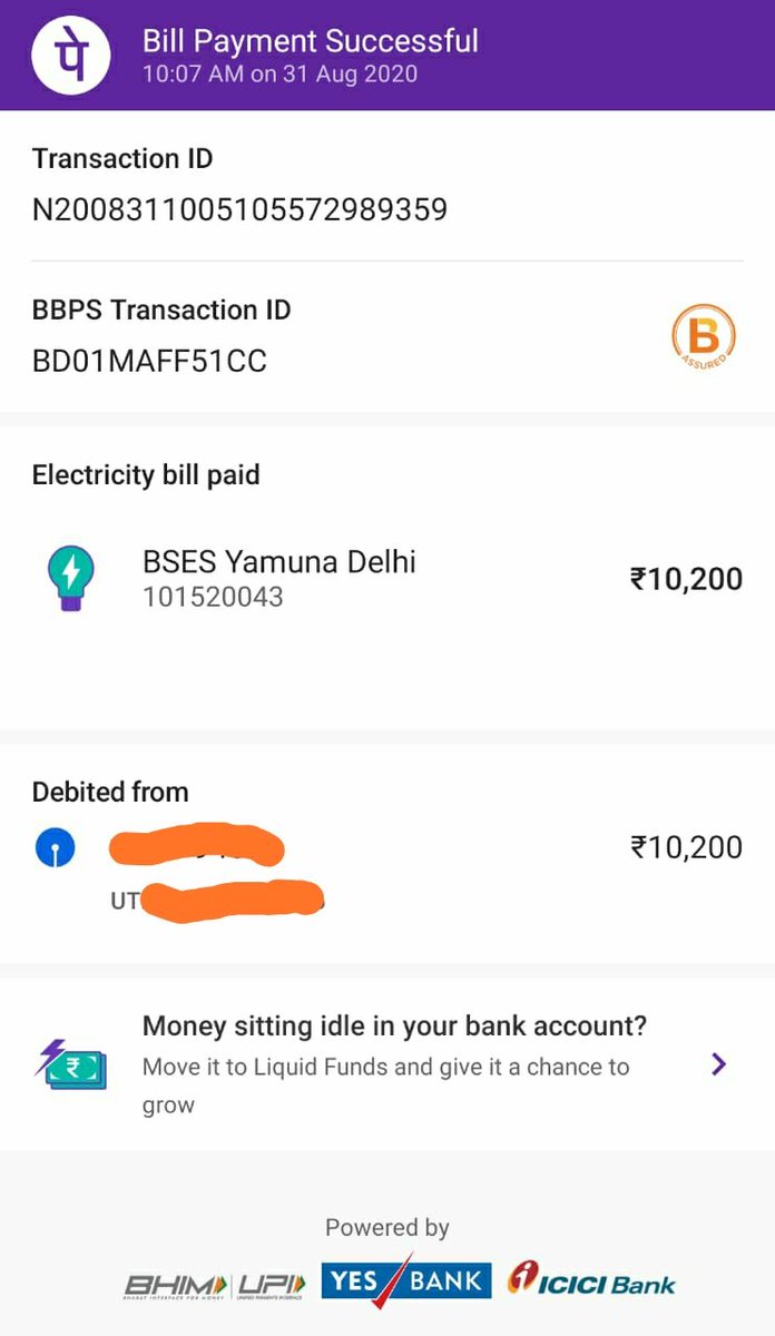 ashishkumar5110's tweet image. यह दिल्ली का मुफ्त बिजली है @ArvindKejriwal जी अगर आप बिजली के पैसे लेते तब पता नहीं क्या बिल भुगतान करना पड़ता !
@adeshguptabjp जी आवाज बुलंद कीजिए इस महामारी के समय जब आदमी पैसे के लिए मोहताज है ऐसे समय में सरकार और @BSEIndia दबाब देकर यह गलत बिल हमसे भरवाया !