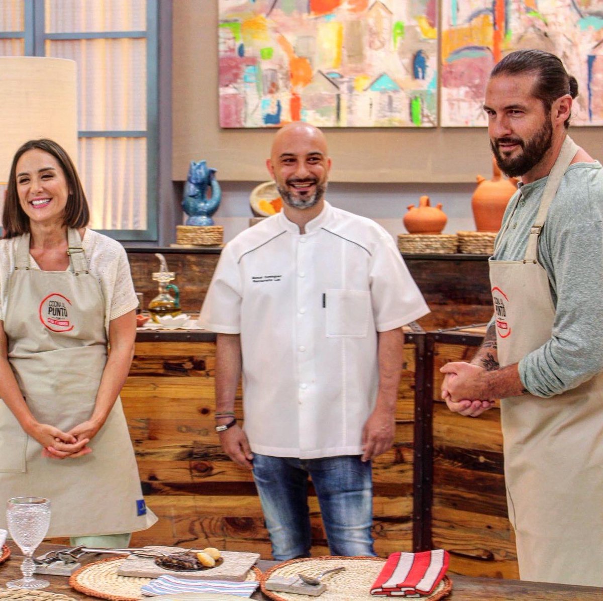 PenaChef's tweet image. Es Lunes y nos ponemos muy sibaritas para recibir a @LuaManuel con un Rabo de Ternera en crépinette y una crema de Ideazabal con Sardina ahumada