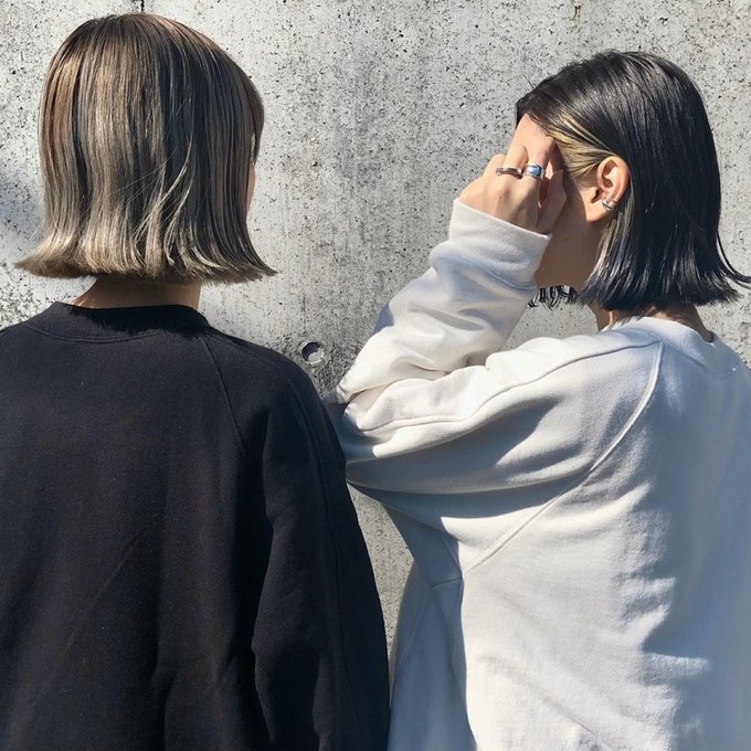 韓国ヘアのtwitterイラスト検索結果