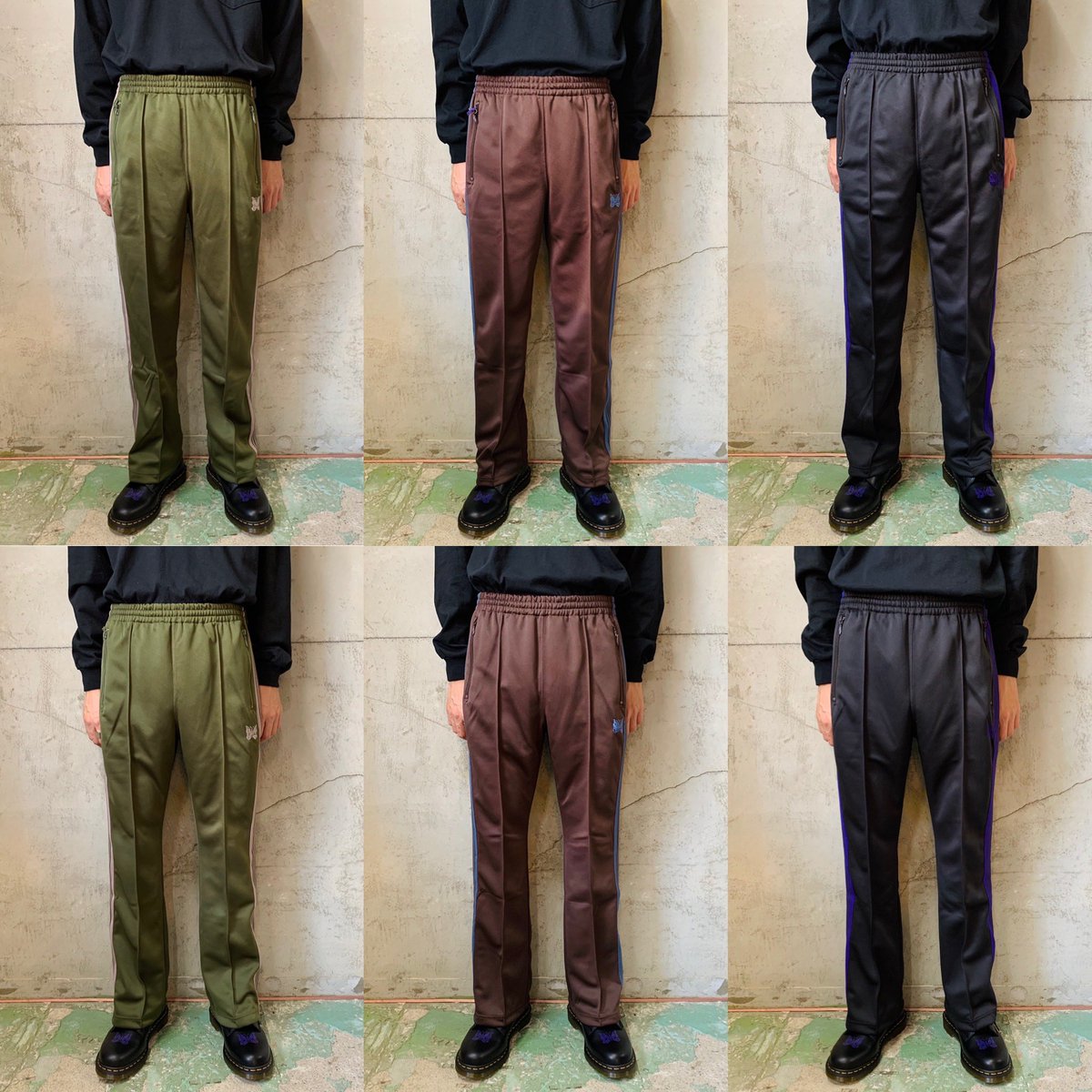 2021激安通販 needles W.U boots cut pants トラックパンツ