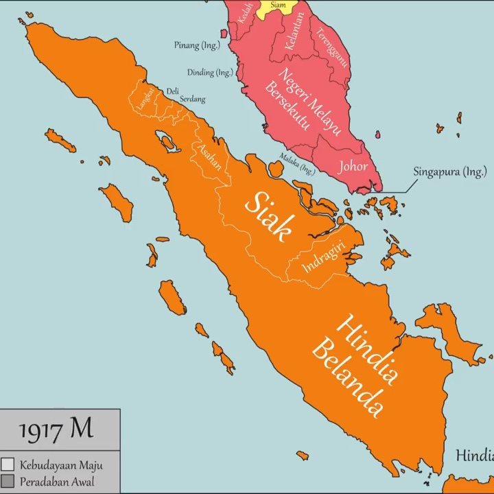 Silap-silap tanpa British, Belanda akan menjajah kedua-dua Tanah Melayu dan Sumatra? Atau mungkin tanpa kekacauan British, negeri-negeri Tanah Melayu akan dapat resist Belanda, atau silap-silap membantu negeri-negeri Sumatra tangkis pengaruh Belanda?