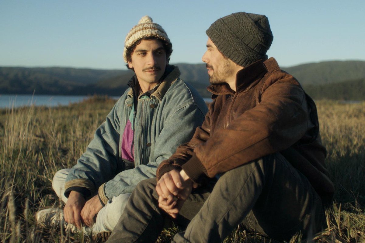 los fuertes/ the strong ones (2019) lucas travels to a remote town in chile to visit his sister, and on the way meets a boatswain named antonio. together, they embark on a journey of self discovery, passion, and love.