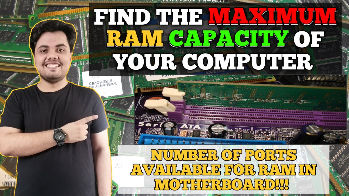 Must Watch :
How to Find the Maximum RAM Capacity of Your Computer | Number of Ports available for RAM
youtube.com/watch?v=tbe8jw…
#mondaythoughts #MondayMotivaton #come4tech #Website #webdesign #computer #computerupgrade