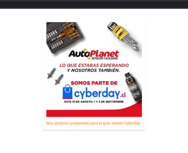 Jawesker's tweet photo. hice una fila de 15 minutos pa ver esto  #CyberDay #autoplanet :/ https://t.co/y5MMyKWzrP