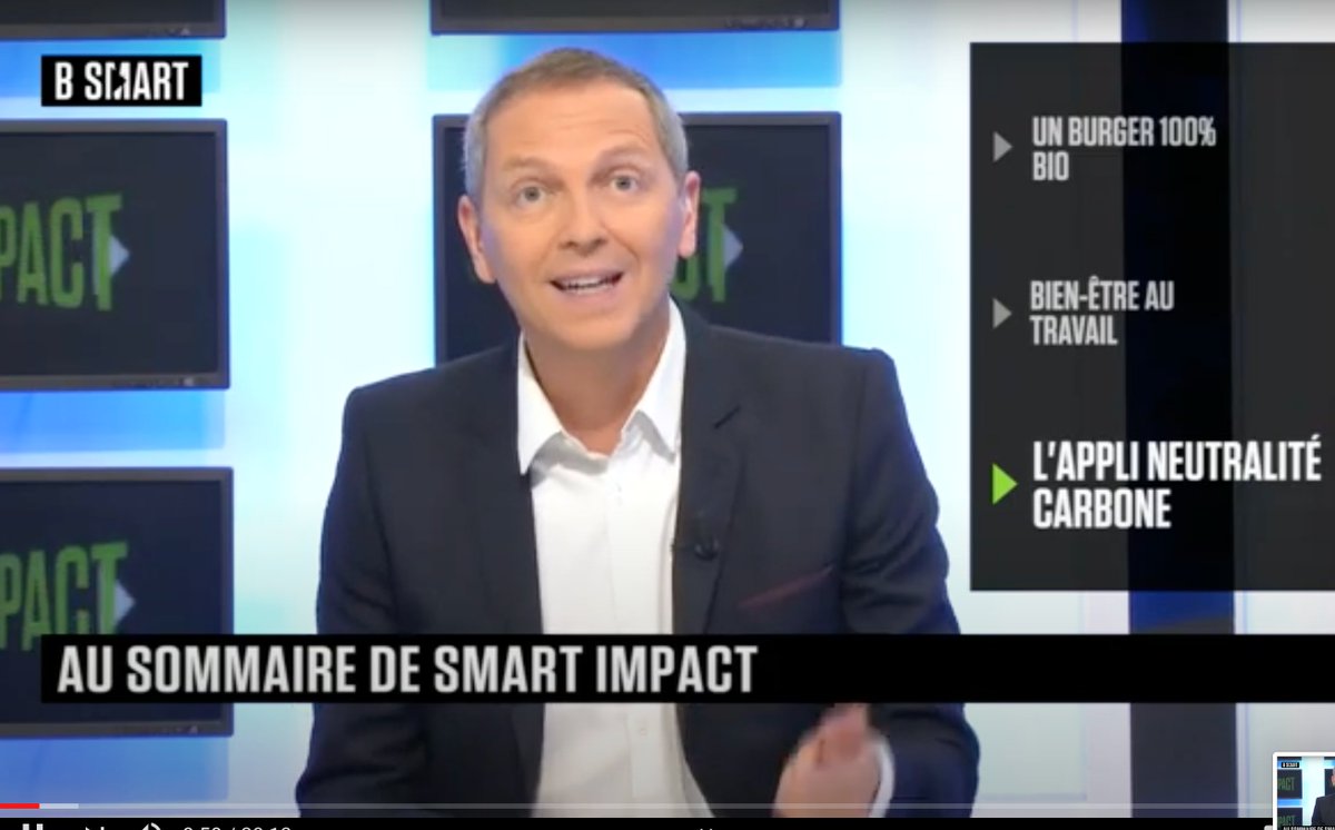 Aujourd'hui retrouvez Valérie Mas qui a co-fondé <a href="/wenow_official/">WeNow</a> dans #SmartImpact sur <a href="/B_SMART_TV/">B SMART 4Change</a> avec @mediathom et @emiliekovacs pour parler neutralité carbone et #écoconduite Replay accessible ici 👉youtube.com/watch?v=TgAbYS… #rse #TechForGood