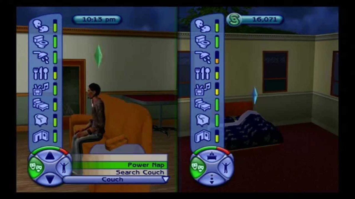 ALSO IT HAD MULTIPLAYER I COMPLETELY FORGOT ABOUT IT. I can not count how many hours my cousin and I spent playing this game together because for the first time in a sims game, you COULD play together.