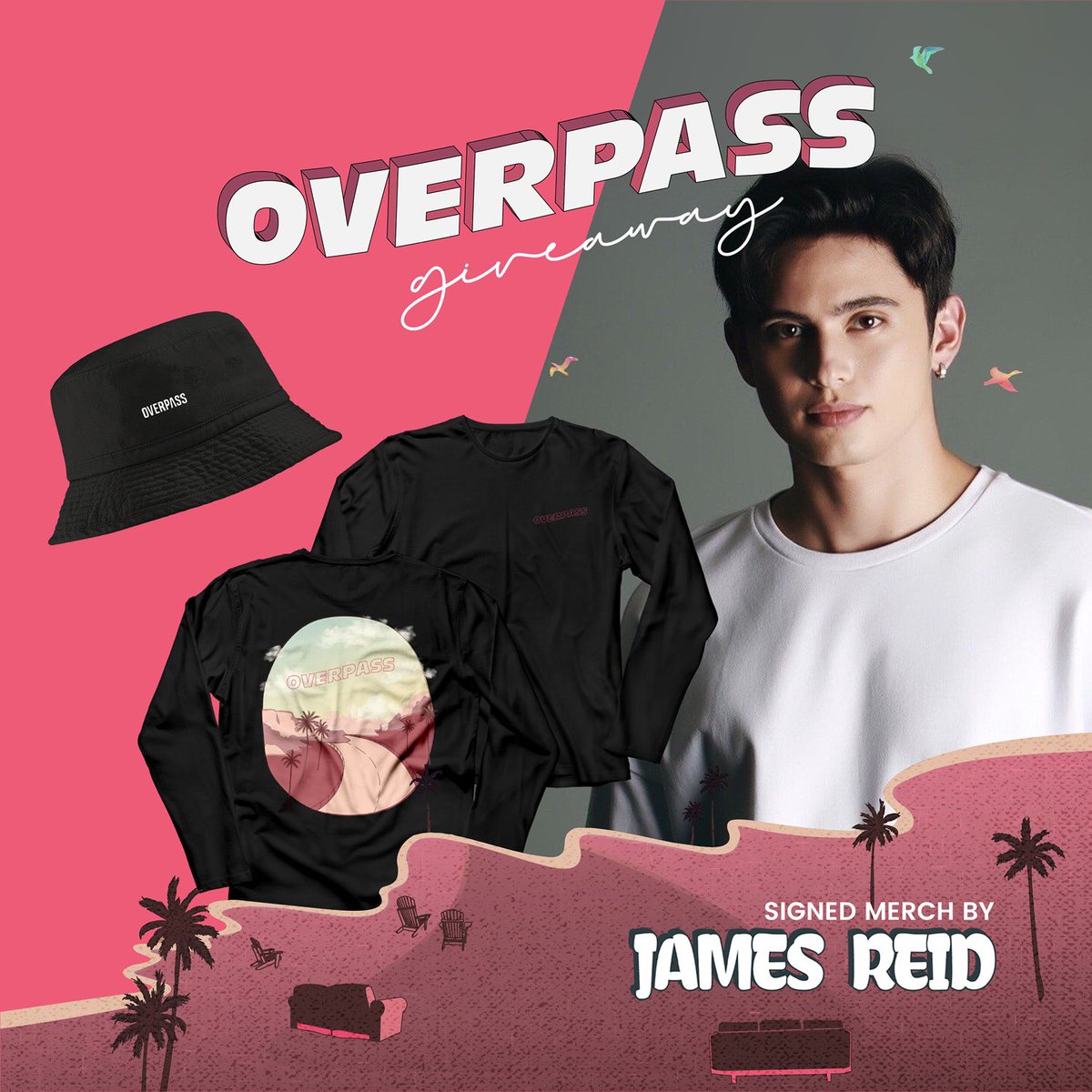 overpassfest's tweet photo. GIVEAWAY—SIGNED MERCH BY @james. 

Get the chance to win OVERPASS merch personally signed by JAMES REID. 15 lucky winners will be selected randomly. Swipe for instructions. Good luck!

Contest is for Instagram only: https://t.co/1g4yGIYeF7 

Tickets: https://t.co/jBDifygJcd https://t.co/w1PweHDRzv
