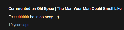 WHAT THE FUCK I WAS A PUBLIC COOMER IN THE YOUTUBE COMMENTS FOR THE OLD SPICE GUY TEN YEARS AGO LMAOOOOOOOOOOOOOOOOOOOOOOOOOOOOOOOOOOOO<a href="/tag/ad"class="tags"><span>#ad</span></a><a href="/tag/roguecompany"class="tags"><span>#roguecompany</span></a>