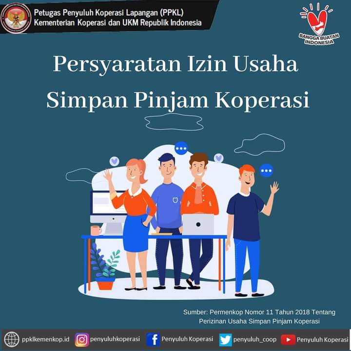 YahyaRonal's tweet photo. Persyaratan izin Usaha Simpan Pinjam.
#penyuluhkoperasi #ppklkemenkopumkri
#ppklselindo #PpklKabGorontalo #koperasikeren #koperasisimpanpinjam #ksp #kspps #koperasikeren #siapbersamakukm https://t.co/UftSCSo3a7