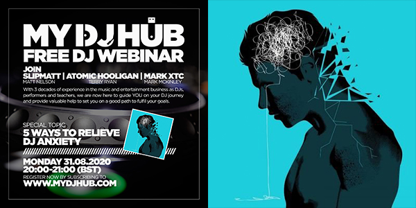 MyDJHub's tweet image. Tonight is the My DJ Hub FREE Zoom Webinar night – If you DJ, then there’s no excuses… come and get involved tonight as we discuss DJ anxiety 👀
-
#DJTuition #learnyourcraft #learntomix @terry_hooligan @djmarkxtc @slipmatt #djstress