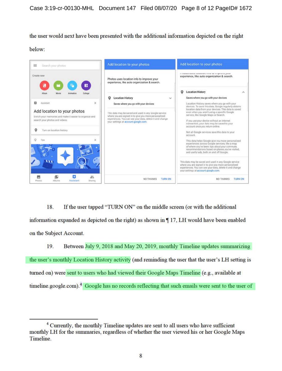 SensorVaultOperating platform of smartphoneLocation History data collection depends on the App, Picture, Google Cloud, proximity to cells tower, hand off to the next tower. That's where things get a tiny bit complex bc you’re dealing with polarity & signal strength etc