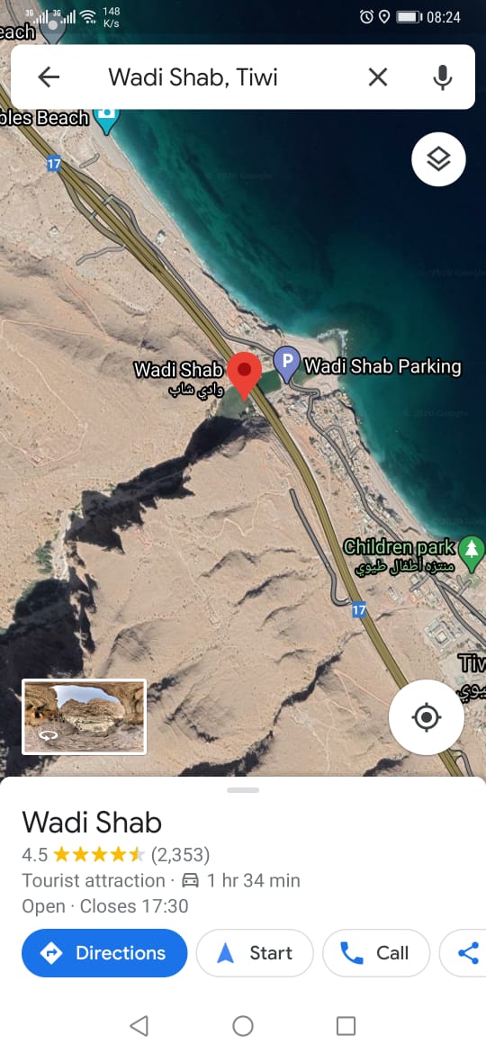Dears <a href="/googlemaps/">Google Maps</a>, few days back two people were killed on their way to a tourist location in Oman and that happened due to wrong location description in Google maps.. The wrong location is indicated as "wadi ash shab" which they followed till had the accident and both died