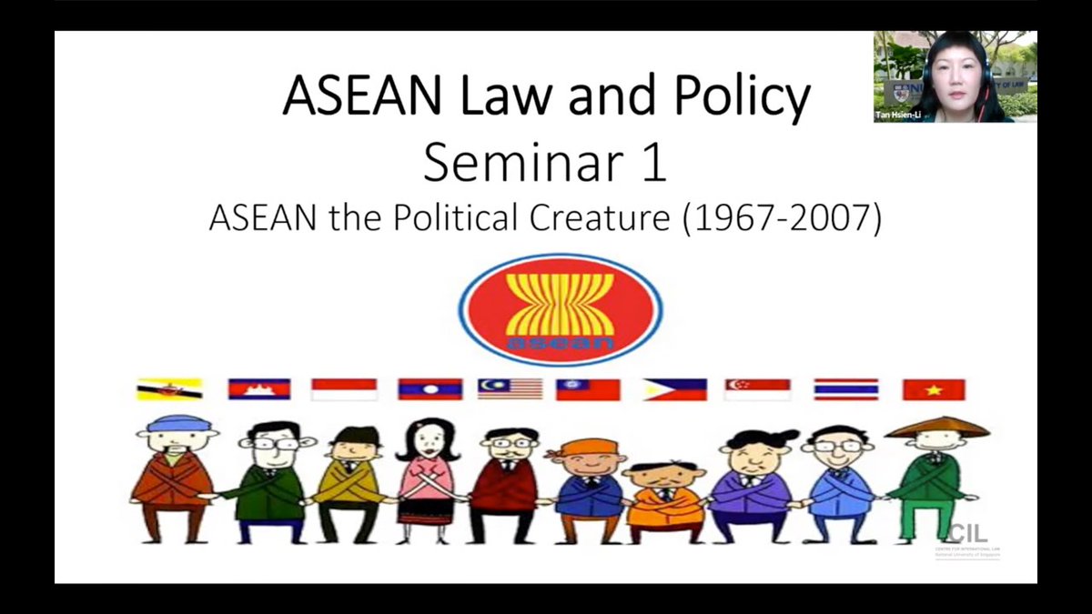 NUS_CIL's tweet photo. The first module of the ASEAN Law Academy Foundation Programme, "ASEAN, the Legal Creature (1967-2007)" is now available. https://t.co/tINHWem5gn

For the full list of modules and materials for this course, please visit https://t.co/G4Olj9YS6D https://t.co/4eK16D1Wjn