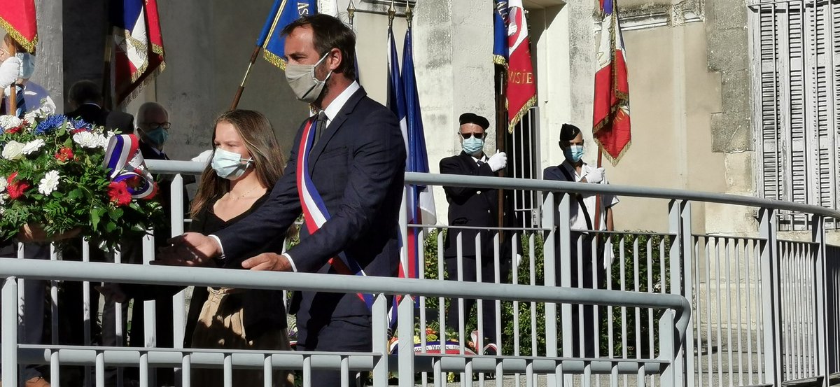 LegionHonneur34's tweet photo. @CoteMontpel @Delafosse2020 Cérémonie commémorative de la Libération de Montpellier avec la participation de la @LegionHonneur34 société des membres de la Légion d'honneur de l'Hérault, del'#ANMONM34 #Anopex34 https://t.co/ZCWs9r8kAI
