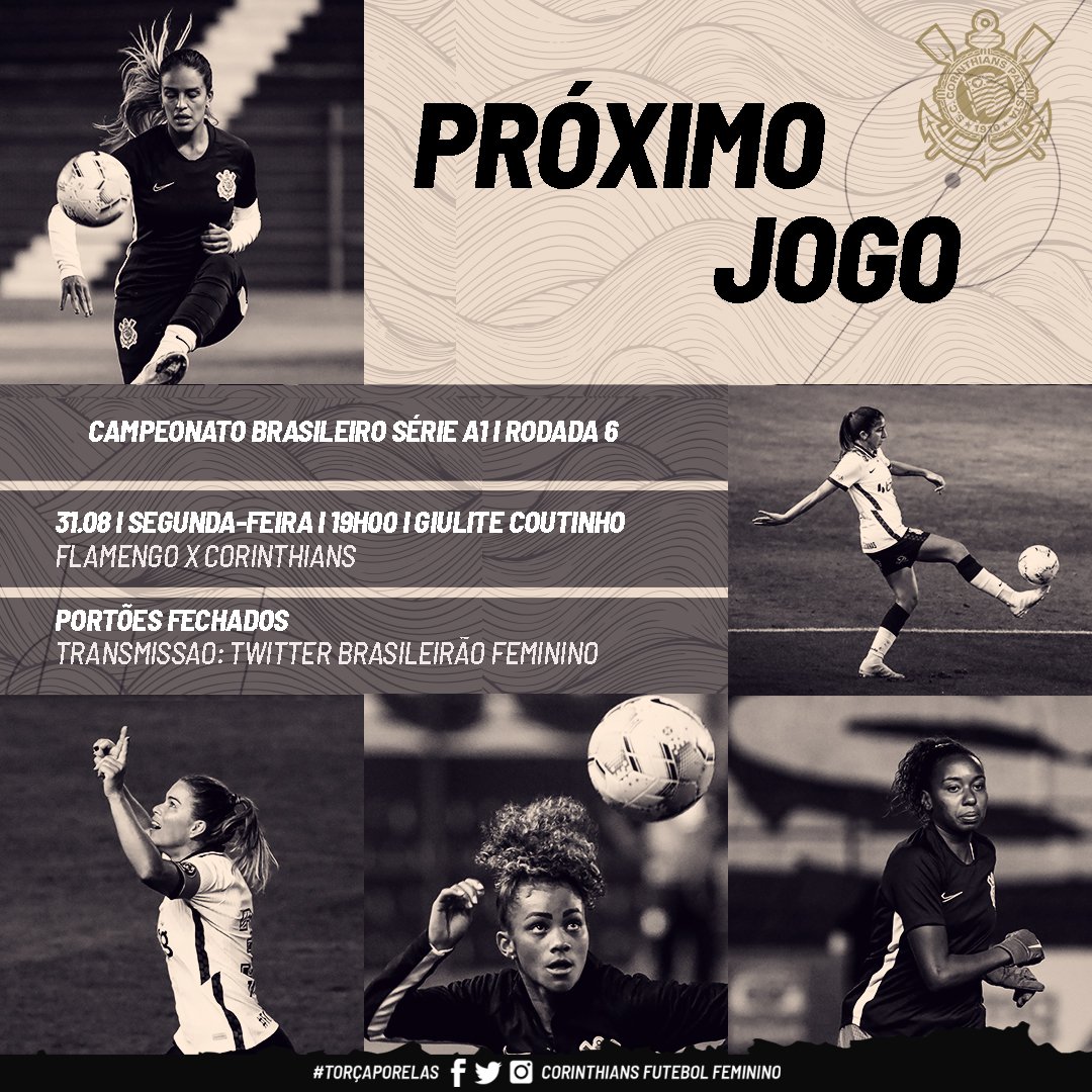 Corinthians Futebol Feminino on X: Bom dia, Fiel! Anote aí o