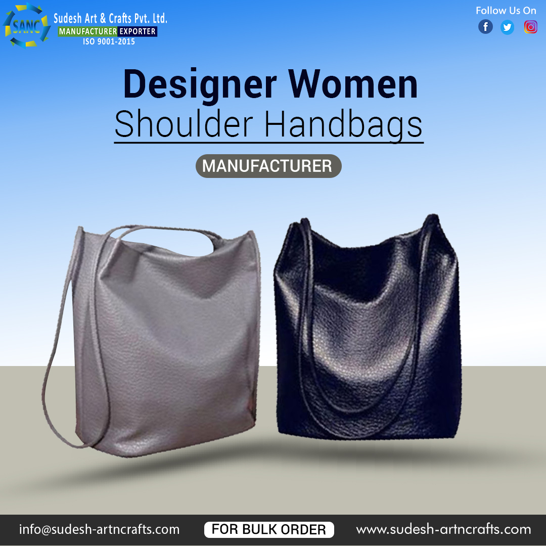 Designer Women Shoulder Handbags
MANUFACTURER

BUY NOW
sudesh-artncrafts.com/product/design…

Visit Website for more Products
sudesh-artncrafts.com

Follow us on Instagram
instagram.com/sudesharts/

#leatherbag #leatherbags #greyleatherbag #blackleatherbag #blackleatherbags #bags