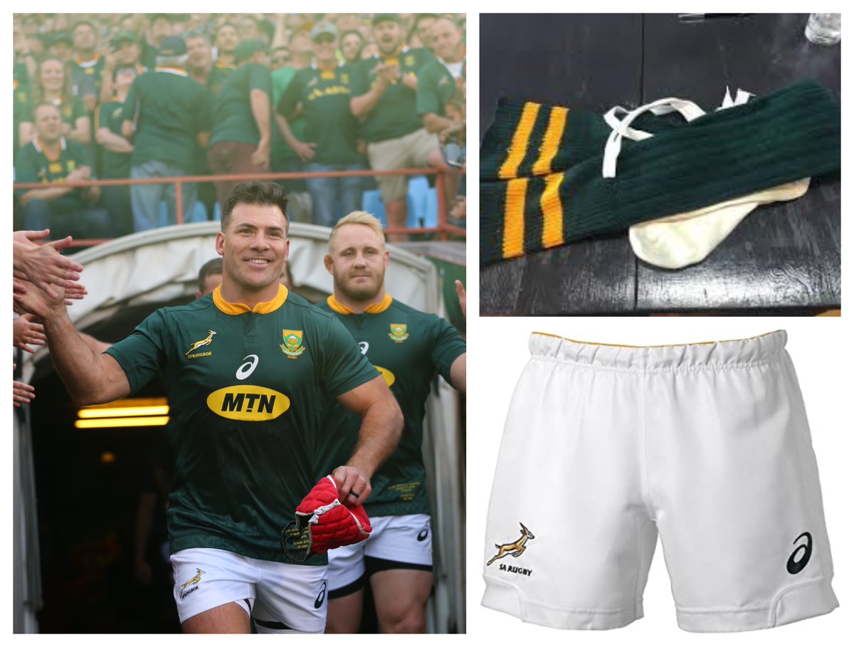 SAGDB1999's tweet photo. Not your average Shorts & Socks!
Springbok Rugby legend @SchalkBrits Brits donated the shorts & socks he wore in 2019 World Cup Final to the #GolfRSAHelpFund Auction!
Show your support for SA's caddies - bid on Lot 600 at ⬇️
https://t.co/aIMeqiYdux
#savelives
📷@carlfouriephoto https://t.co/97M8IlzyVI