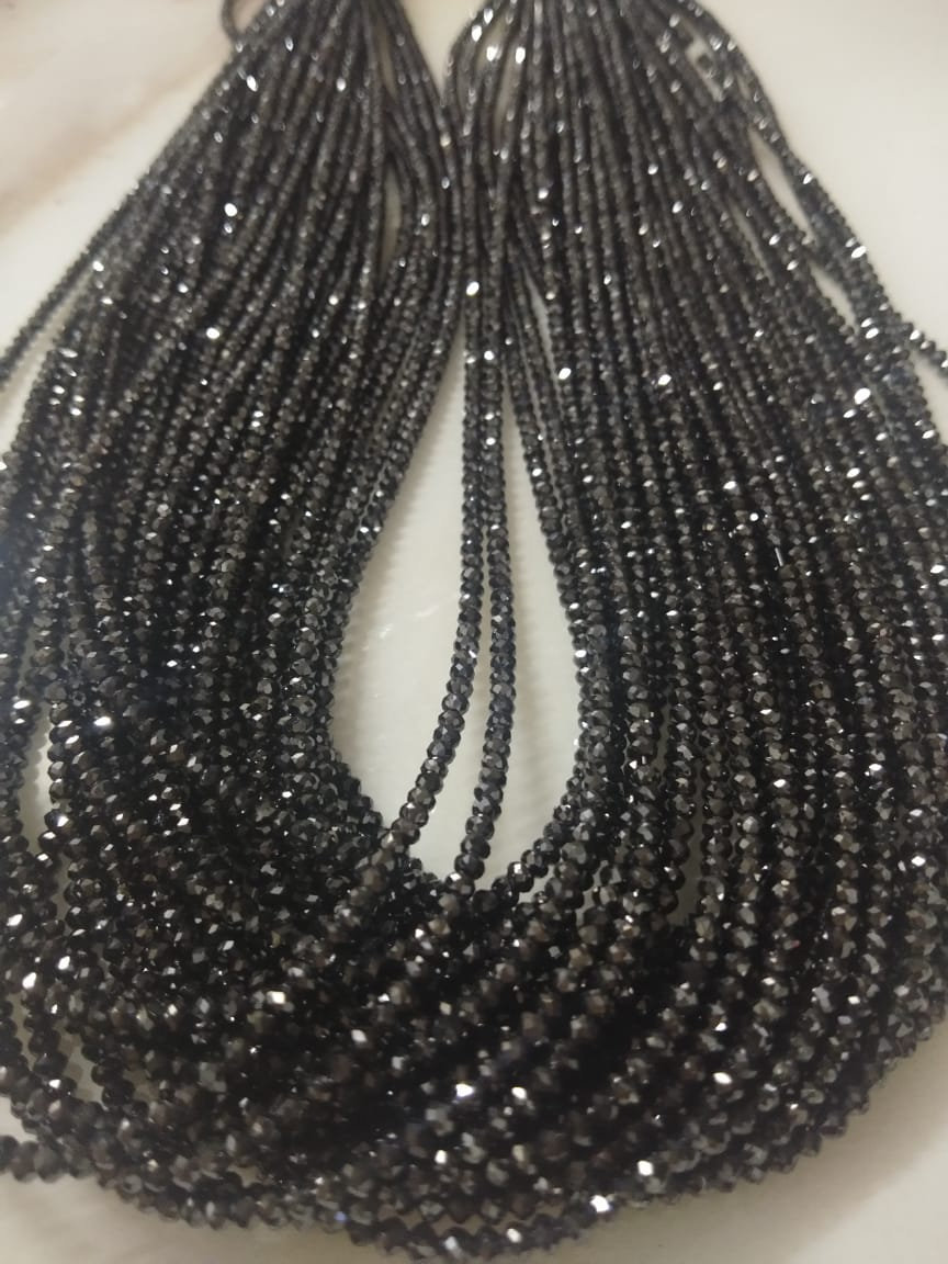 the_beads's tweet photo. Excited to share the latest addition to my #etsy shop: AAA Quality natural black Diamond micro Faceted roundel 15 inch strand Size 2-3 mm Approx https://t.co/Tyo8tuorXP #black #rondelle #gemstone #centerdrilled #supplies #craftbeads #beads #microfaceted #indianbeads https://t.co/eEN66TnowN