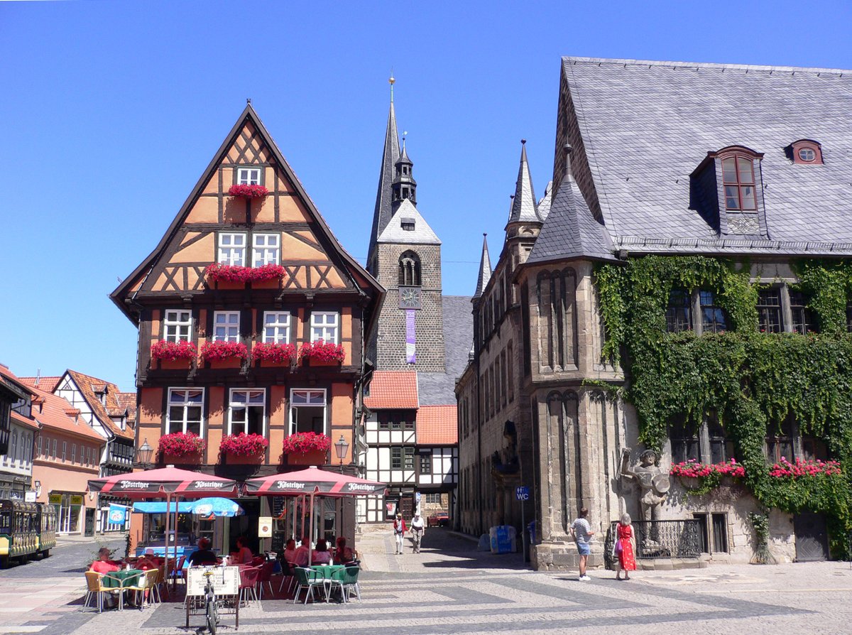 Takayuki Terai 寺井隆幸 06 7 Quedlinburg Germany ドイツ クヴェトリンブルク ヨーロッパでも屈指の美しい木組みの家並みが旧市街に残り 15世紀の建築が1 0以上 世界遺産に登録されている