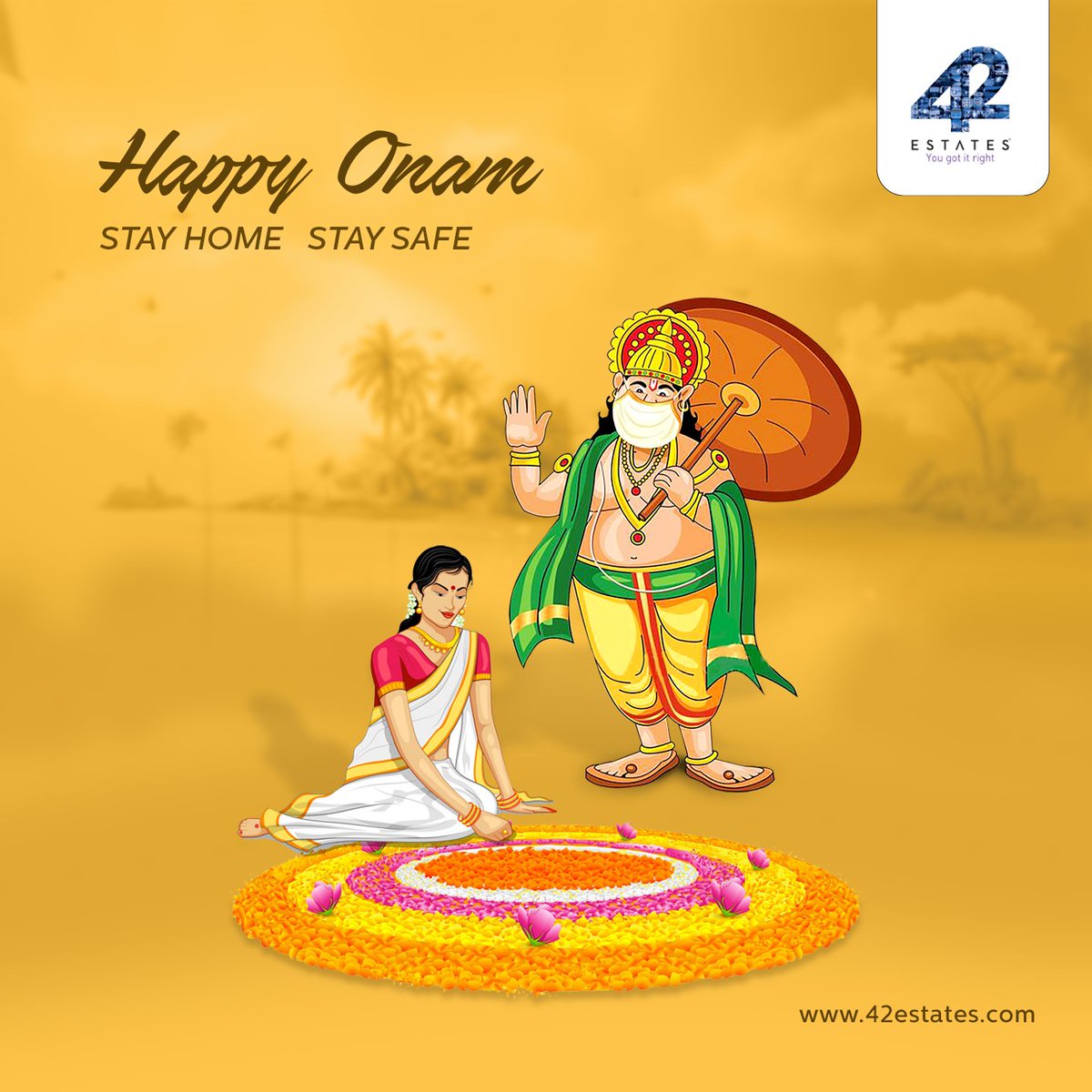 42Estates's tweet photo. May this Onam, be filled with bright colors and happiness. Happy Onam to all!
#Onam2k20 #Coronam #HappyOnam #Onamcelebration #Staysafe #Stayhome #CelebrateSafely #Onam #Maveli #Mallugram #Keralagram #Coronavirus #Thiruvonam #Villas #Luxuryliving #Yougotitright
#42Estates https://t.co/Tjj7Ehi3RO