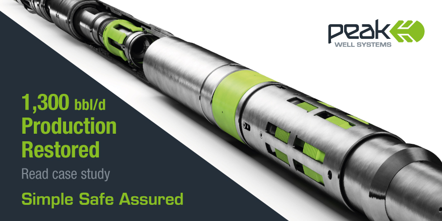 PeakWellSystems's tweet photo. https://t.co/2Q7LFGB92n  Read how KOC restored 1,300-bbl/d production by installing SIM system retrievable bridge plug with LIVE digital slickline services. https://t.co/L9YUxKEuAW