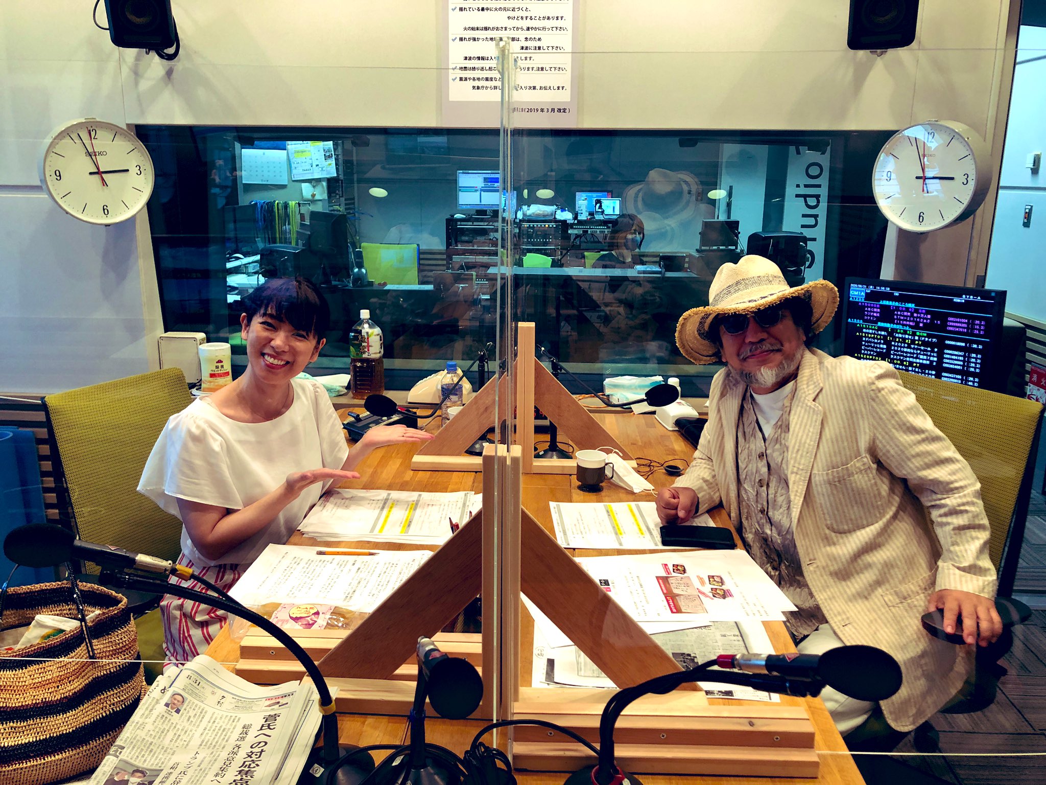 公式 武田和歌子 And Music 8月31日 今日もぴたっと 3時になりました 武田和歌子 アナは ご家族の体調不良のためお休みです 本日の代打は 橋詰優子アナウンサー パートナーの 越前屋俵太 さんとお送りします 俵太さん ボンジョルノです