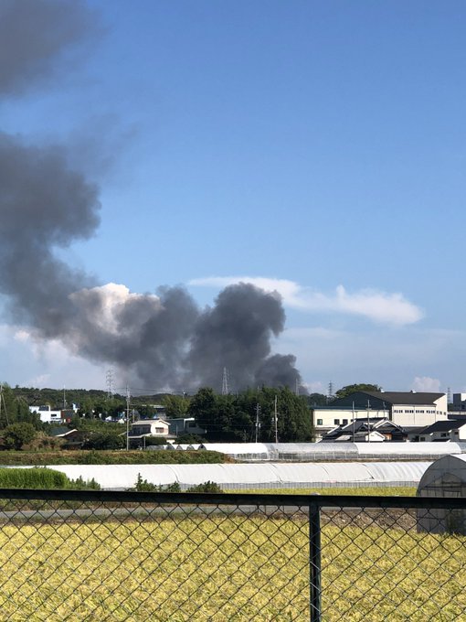 火事 神戸市西区櫨谷町 松本 玉津付近で火災 現地の画像や動画まとめ 隣ガソリンスタンド まとめダネ