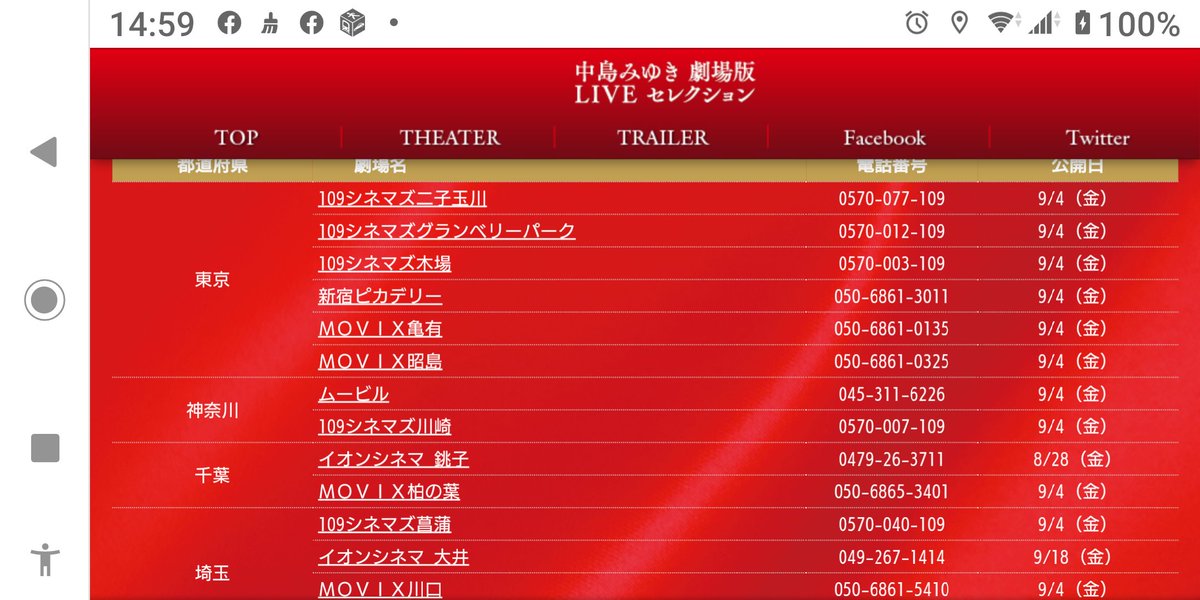 きくちジュニア コンサート劇場版 地元の映画館にも 来るんだわ 9 4スタート 詳細の上映スケジュールが 分からない ワクワク