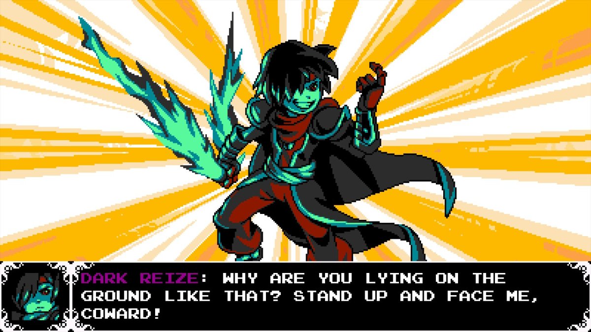 MarxTrash's tweet photo. Dark Reize's win quotes #shovelknightshowdown #darkreize https://t.co/j33OwBoatP
