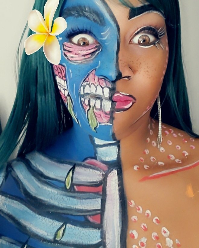 SadeLAvon's tweet photo. #popartzombie #popartzurifx
Tools:
@krazefx paint
@officialsnazaroo Facepaint
@sillyfarm brushes
@bluesquidofficial paint brushes
@avoninsider makeup
#art #facepaint #krazefx #sillyfarm #avoninsider #avonvisionaries
#passion #cosplay #pittsburghartist #rawartists https://t.co/6H1CiQMEnU