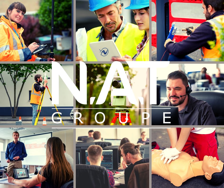 GroupeNAT's tweet image. Une rentrée en toute sécurité sur vos chantiers, ça vous dit ?
Le @GroupeNAT (inter)vient pour vos réseaux chez vous.

🗓️
#GeodataDays .Montpellier 14-15/09
Congrès des #Maires .Arras 01/10 .Douai 15/10
#NordBAT .Lille 13-15/10
#UTHD .Sables d’Olonne 20-21/10
#POLLUTEC .Lyon 1/12