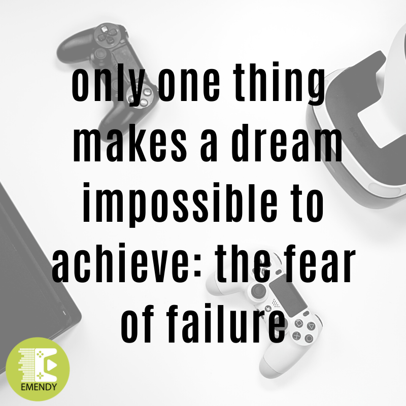 EMENDYInstitute's tweet photo. Never let the fear of failure stand in the way of your dreams👌💥 #mondaymotivation

#emendyinstitute #highereducation #musictechnology #gamedev #motivation #inspirationalquotes #studygamedesign #studygamedev #studymusic #iwannabeaproducer #musicproduction #soundengineering https://t.co/ye47idFhlc