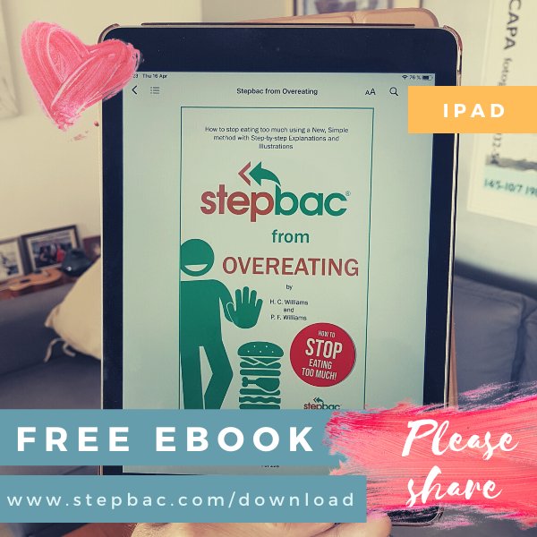 stepbacmethod's tweet image. Weight control fights Covid-19 ❤ FREE e-book "Stepbac from Overeating" helps control and change FOOD shopping, eating &amp;amp; snacking habits. ❤ FREE on Amazon .com, B&amp;amp;N &amp;amp; Kobo or FREE to download on stepbac.com/download  #freekindlebooks #freebooks  #Covid19 ❤ Pls share thks