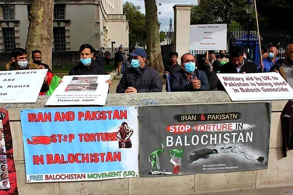 RaisaniSadiq's tweet photo. London: The international Day of the Victims of Enforced Disappearances on August 30th, the Free Balochistan Movement (FBM) holds a peaceful protest against Pakistan's and Iran's  committing gross human rights violations in occupied Balochistan
#StopEnforcedDisapperancesOfBaloch https://t.co/zOx2tyVWAk