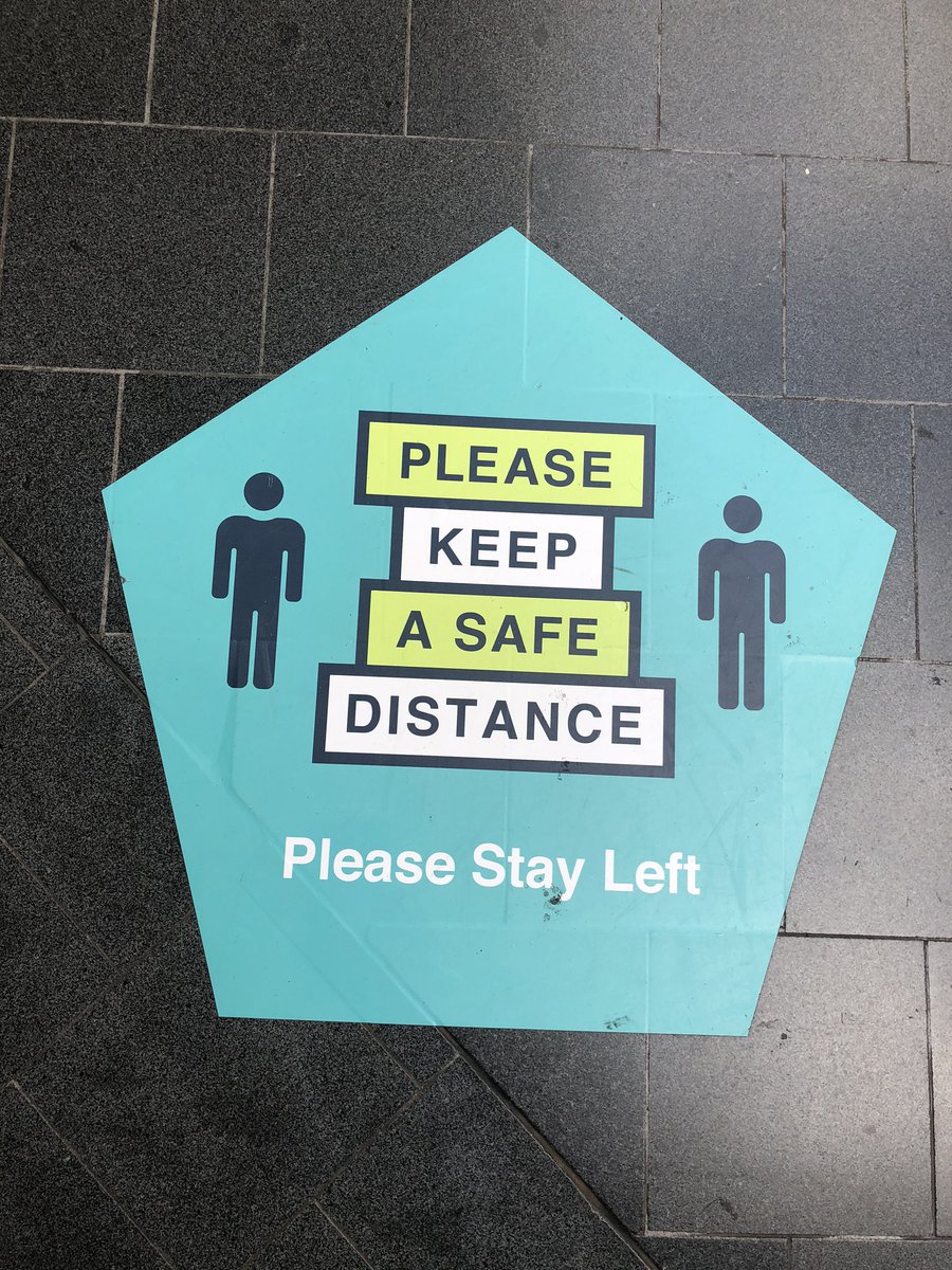 How difficult is to understand which way to walk? But people still walk opposite way 😮🙄😳<a href="/GoldenSquareUK/">Golden Square</a>