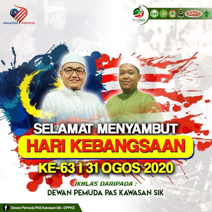 pemudapassik's tweet photo. SELAMAT MENYAMBUT HARI KEBANGSAAN KE-63 https://t.co/FNfIs2RR6H