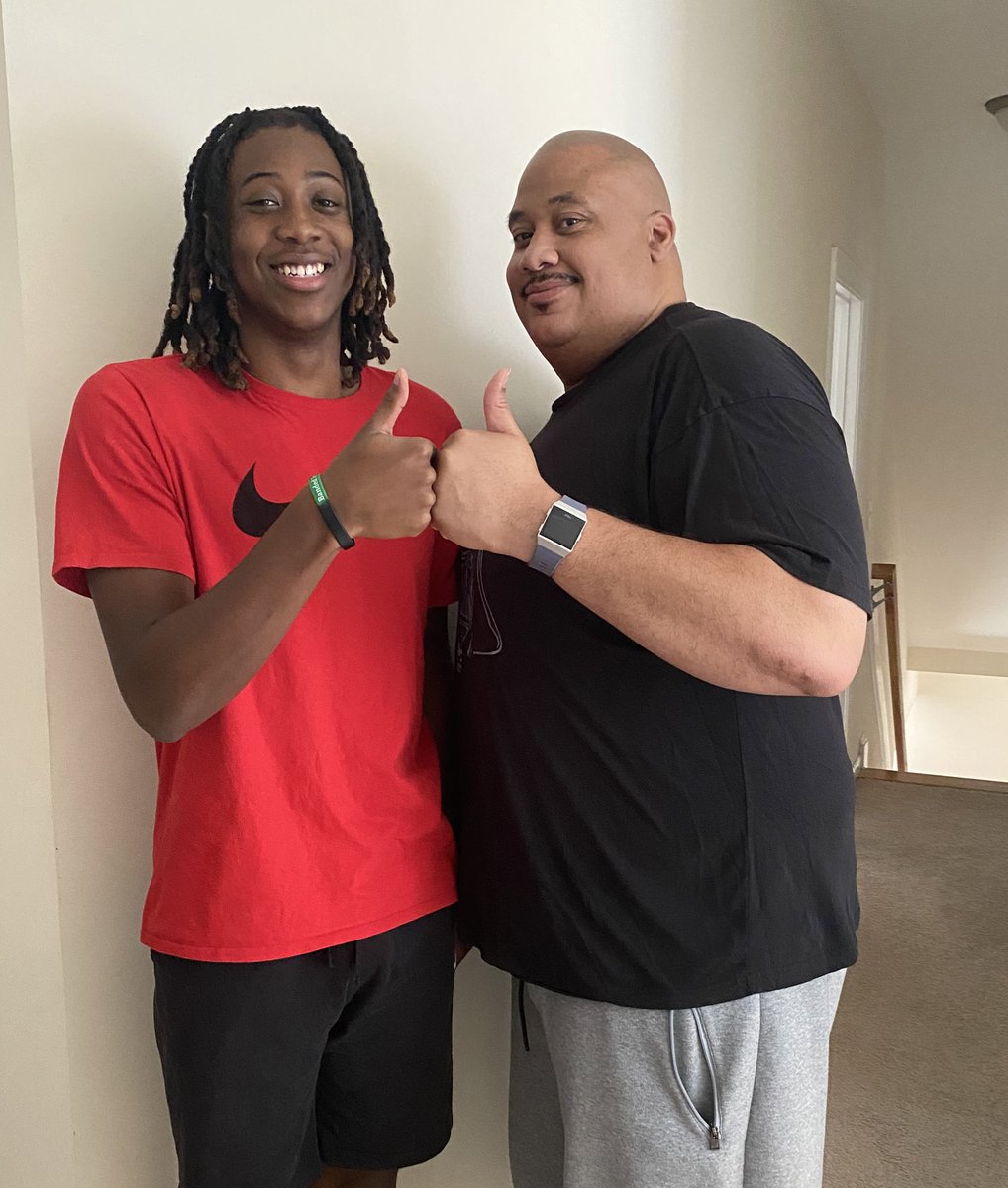 Happy 17th birthday to my young king!! I am so proud of you for continuing to work hard to accomplish your goals and dreams! It will all pay off in the end! Have a wonderful day! Love you ❤️💯🙅🏽‍♂️👑  #Godfamilybasketball <a href="/TreMorgan8/">Tre Morgan</a>