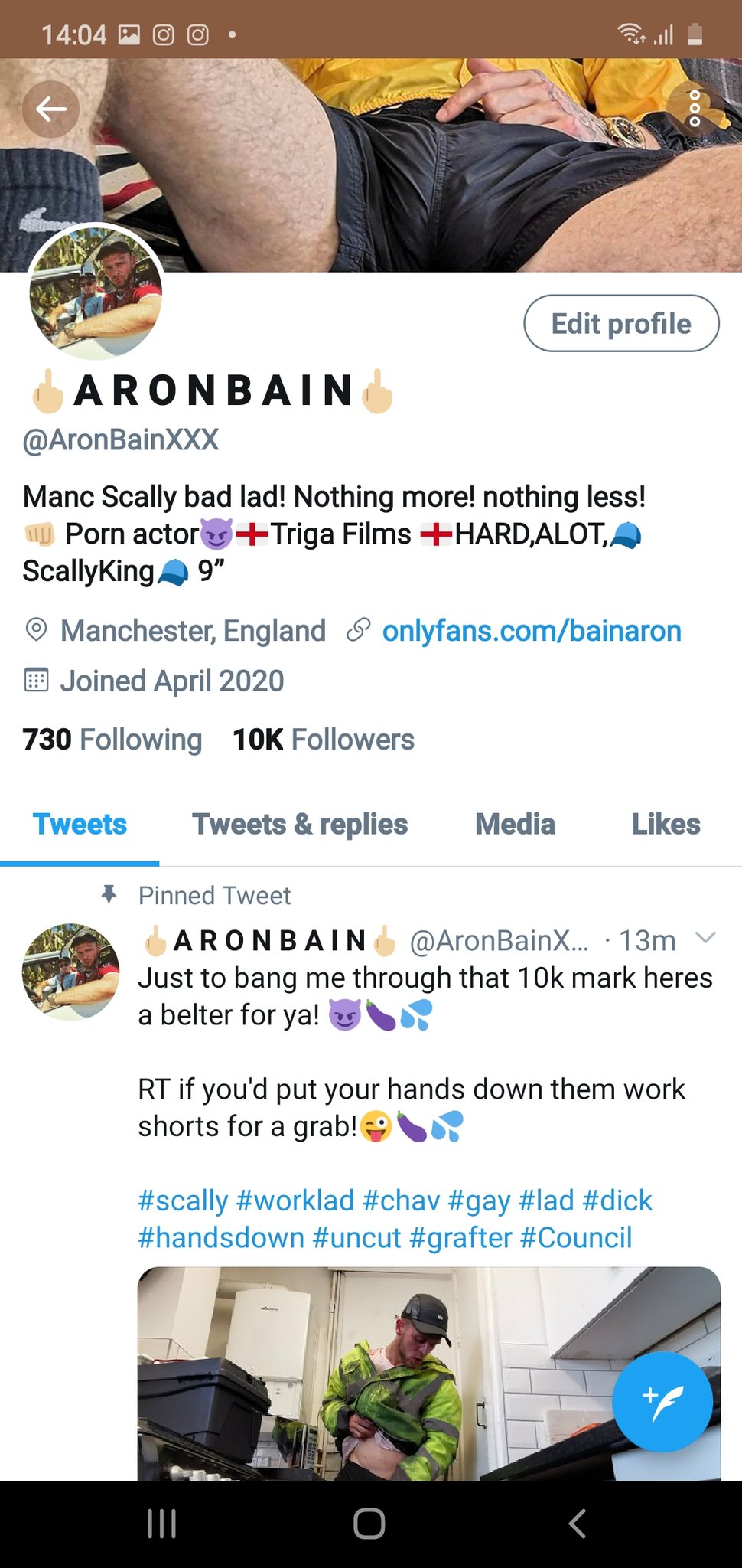 2 pic. From 9999.....Smashing the 10k cheers lads for your support!? Aron https://t.co/w3PA7YFQvX