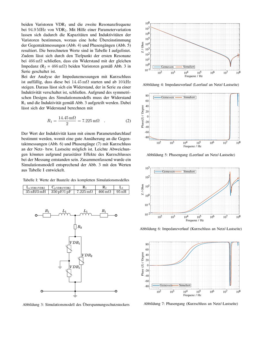 LehrstuhlEMV's tweet photo. Und der studentische Winner-Beitrag 👏👌 "Modellierung eines #Überspannungsschutzstecker|s mit #PSpice" von Johannes Grund (@HSUHamburg) vom #IEEEStudentContest 2019 des German Chapter in der @IEEEorg @IEEE_EMCS:
https://t.co/fRUtSGgTvg
#SurgeProtector https://t.co/5IhtDlKYVQ